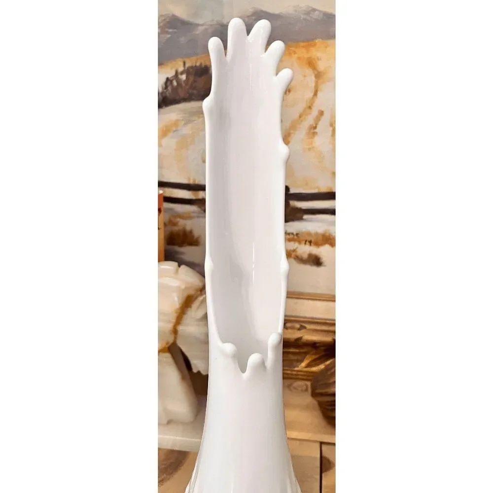 Vintage Fenton Hobnail Milk Glass Tall Vase DO NOT BUNDLE